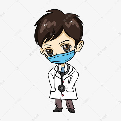  手插口袋戴口罩的男医生素材图片免费下载千库网