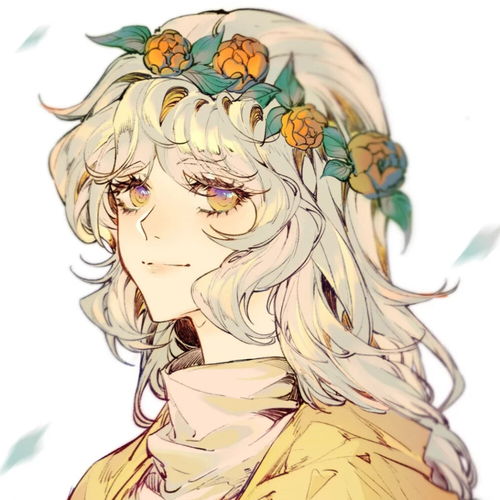 光遇花环拟人头像