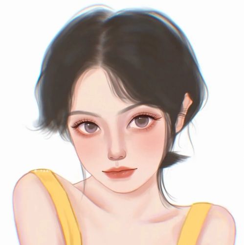  手绘女头纵你阅人何其多,始终无人恰似我