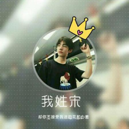  男生姓氏头像,圆形边框加上皇冠加上我姓什么