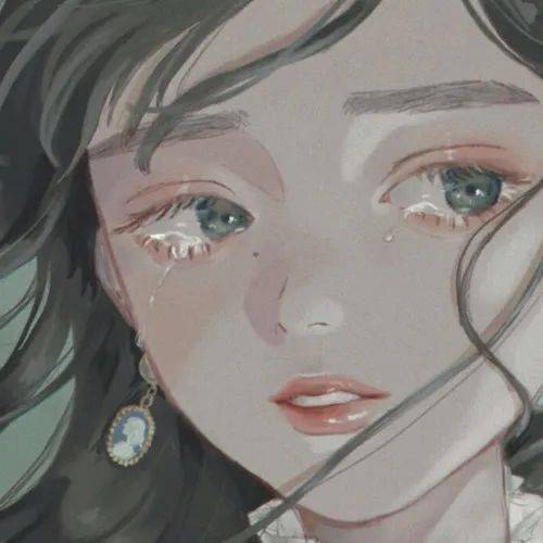  藏匿星空的温柔动漫女生头像
