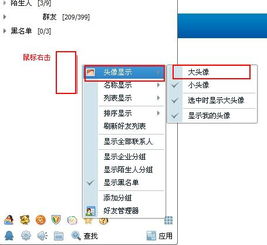  怎么才让我的qq好友的头像变大