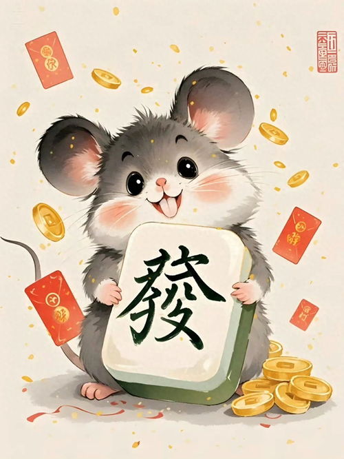  十二生肖发财头像