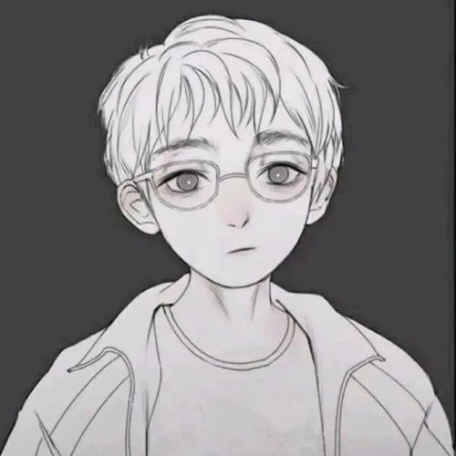 微信头像卡通头像情侣男