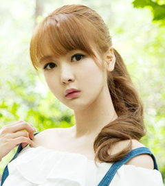 韩国女生马尾辫扎发甜美清新又可爱