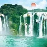 有山有水的聚宝盆自然风景微信头像微信头像图片大全