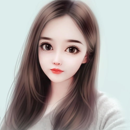  头像图片2023最新款女动画,超好看的治愈系头像