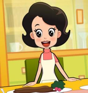 妈妈儿子漫画微信头像