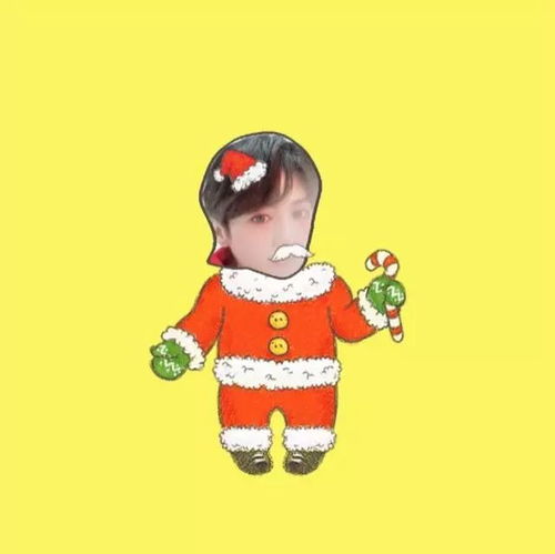 歪头笑的小人表情包
