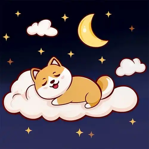  好玩可爱的土狗田园犬表情包,收藏起来和朋友们分享快乐