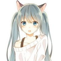  二次元头像萌萌猫耳微信头像图片大全
