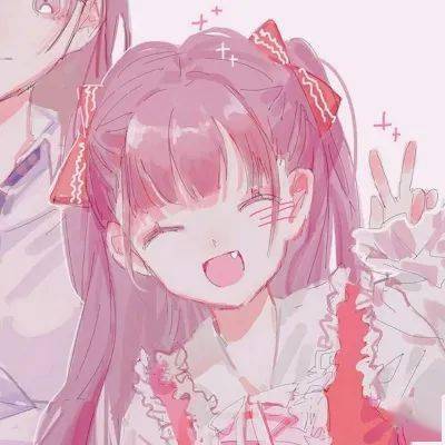  闺蜜头像动漫姐妹头像一左一右