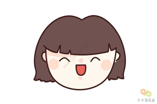  人物表情包简笔画大全简单一学就会