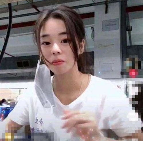 口罩头像女生照片打工妹