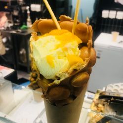  芳叔九龙山合生汇店的原味蛋仔冰淇淋好不好吃用户评价口味怎么样北京美食原味蛋仔冰淇淋实拍图片大众点评