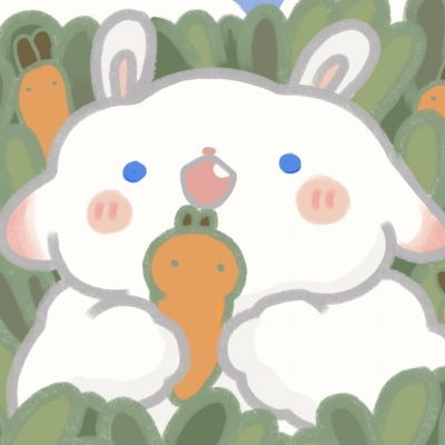  可爱小羊羔手绘头像