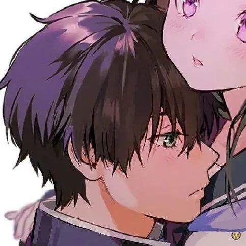  情侣头像情侣头像动漫一男一女不明显0828期