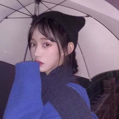  女生头像可爱戴帽子的女头像