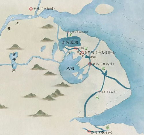  乡土无锡大运河二千多年前有条吴国大运河