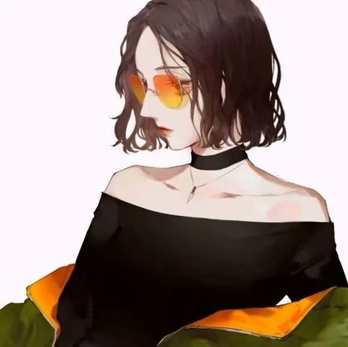  女生高清动漫ins头像高冷系黑暗系丧系酷的霸气超拽冷酷图片