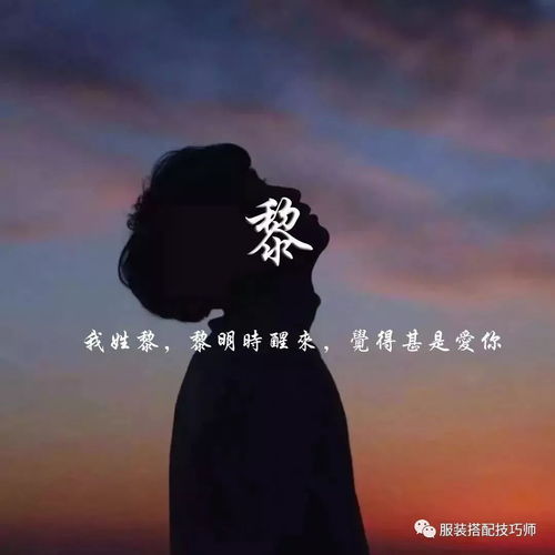  姓氏头像大全