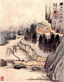  石涛作山水画的窍门分享