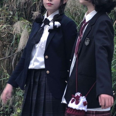  部位jk制服闺蜜一对两张女生头像我要个性网
