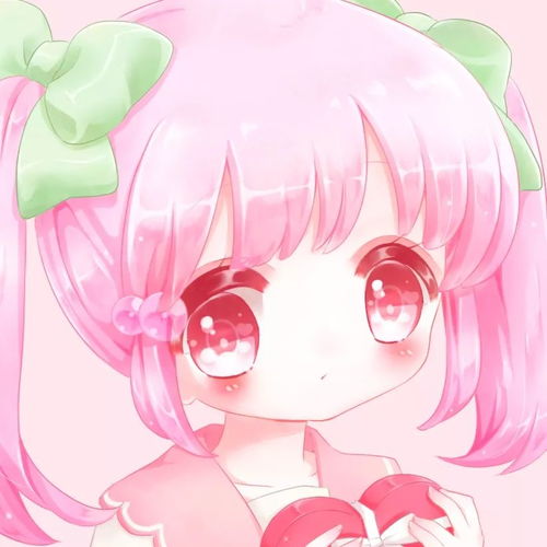  wegame系统推荐头像闺蜜头像动漫甜系粉色头像少女心我喜欢