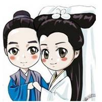  白娘子动画头像情侣微信头像图片大全