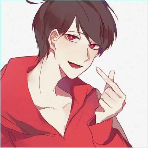  动漫男生头像我不允许任何人来破坏我好不容易调整好的状态