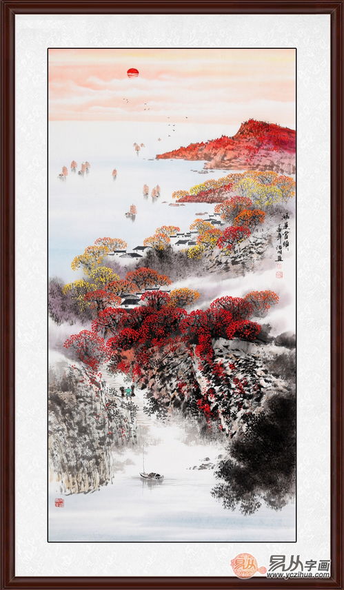  一进门墙上挂什么好玄关装饰画选什么合适