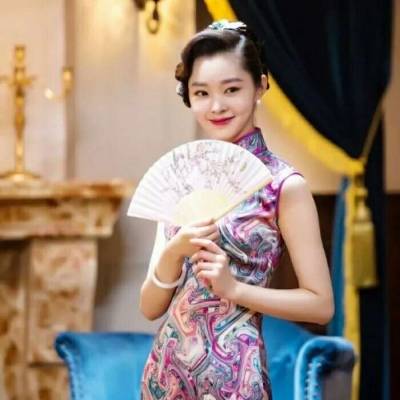  温婉复古旗袍女生头像优雅女人旗袍微信头像图片大全