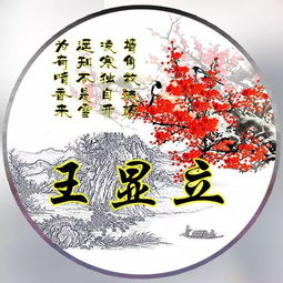  微信头像姓氏头像,超好看的梅花图个性设计,做头像太好看了