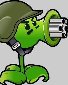 五阶豌豆射手憋脸表情