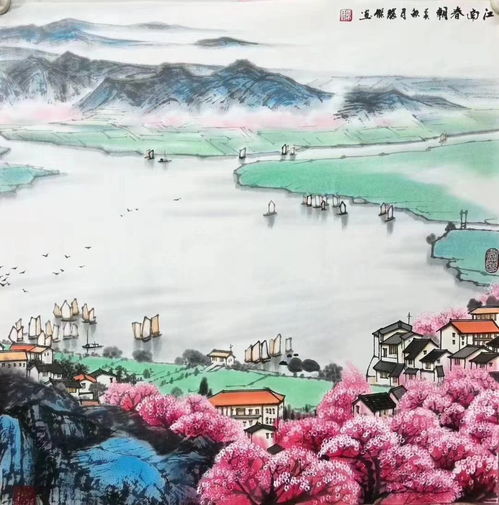  陈胜杰老师的诗意江南山水画作品欣赏