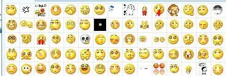  求qq恶搞原始表情包有的传我成人qq小黄脸表情包