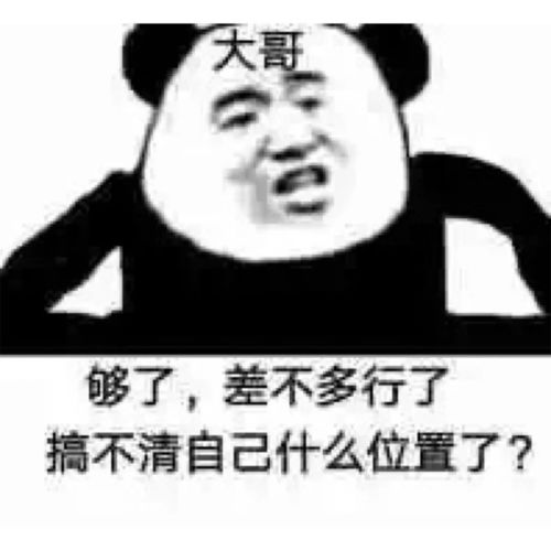  表情包我的不屑已经写在脸上了
