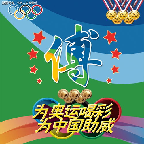  为奥运喝彩,2021创意体育彩色姓氏头像,21张美图请查收