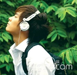 李易峰四叶草戴耳机的整套图片,要无覆盖物的