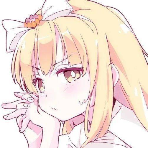  唯美动漫女生头像