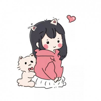女生头像卡通呆萌可爱高