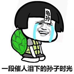  表情包丨一段催人泪下的孙子时光