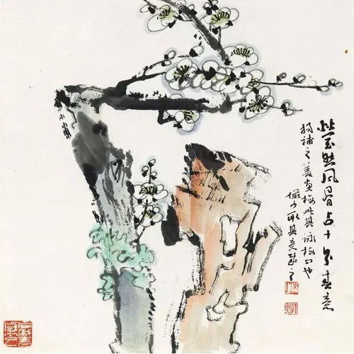  陆俨少大师论山水画画长卷时,可取法电影中的摇头镜,化为自己的东西花卉