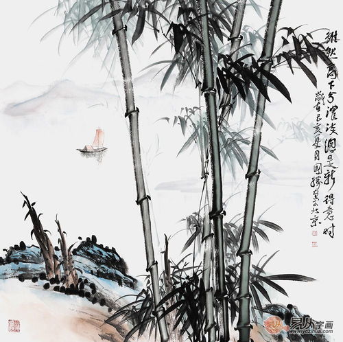 山水画头像微信头像李国