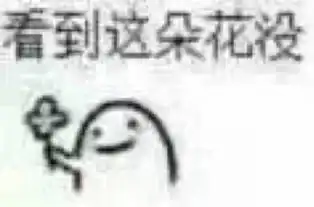 花花给你的表情包这朵
