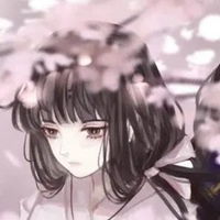  动漫女头像樱花樱花古风动漫少女头像图片