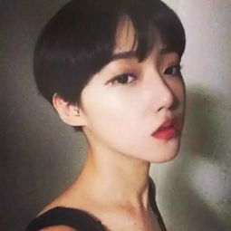  女生超短发发型