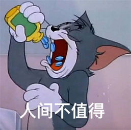  汤姆猫吃安眠药人间不值得杰瑞啊朋友再见啊朋友再见吧再见