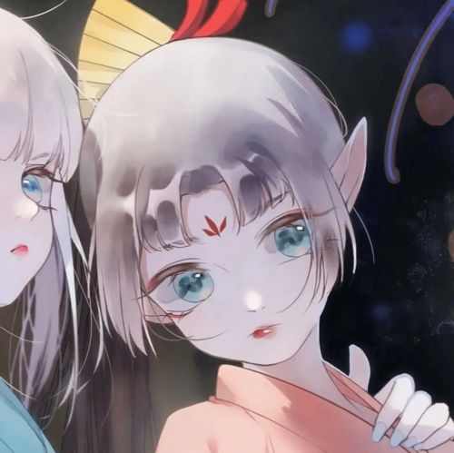  绘画作品超惊艳的一拨古风闺蜜头像