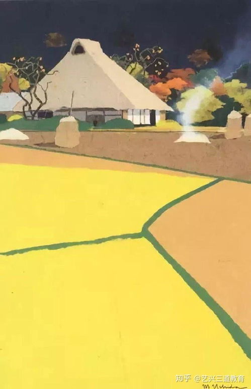  内田正泰日本画家笔下的故乡原风景